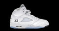 White jordan 5’s